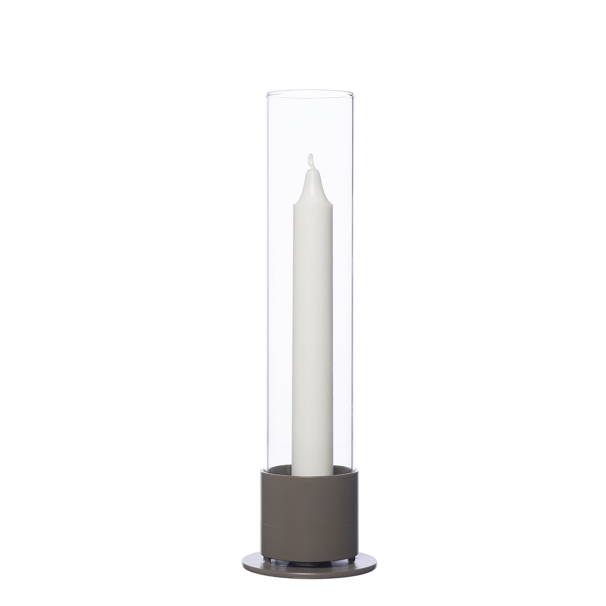 Ljusstake för kronljus d12 h4 svart