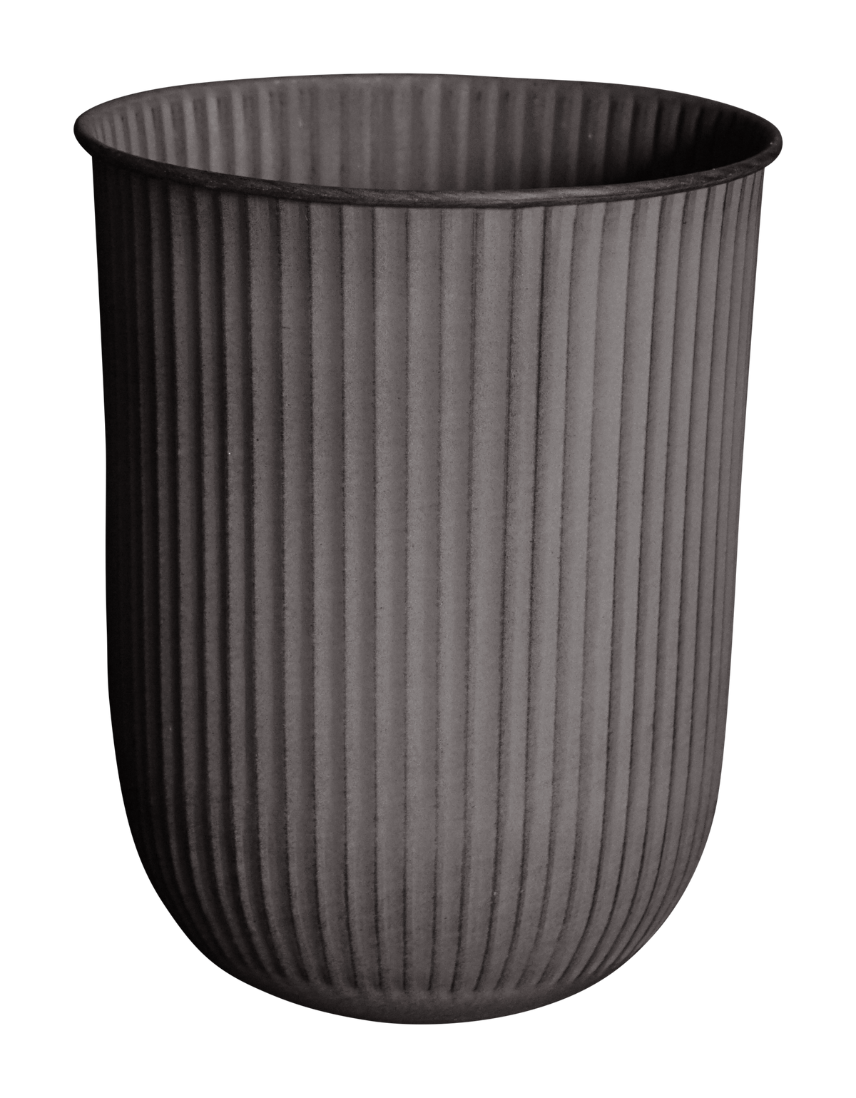 Out Stripe Pot Medium - Brown
