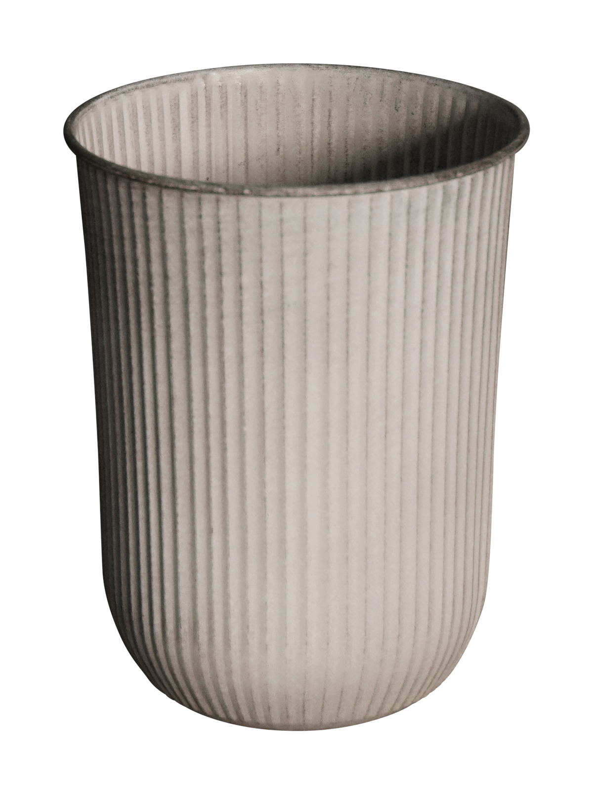 Out Stripe pot Medium - beige